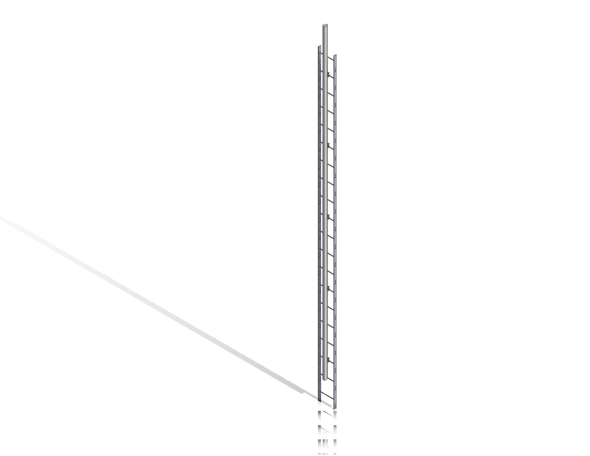 Ladder with Safety Climb